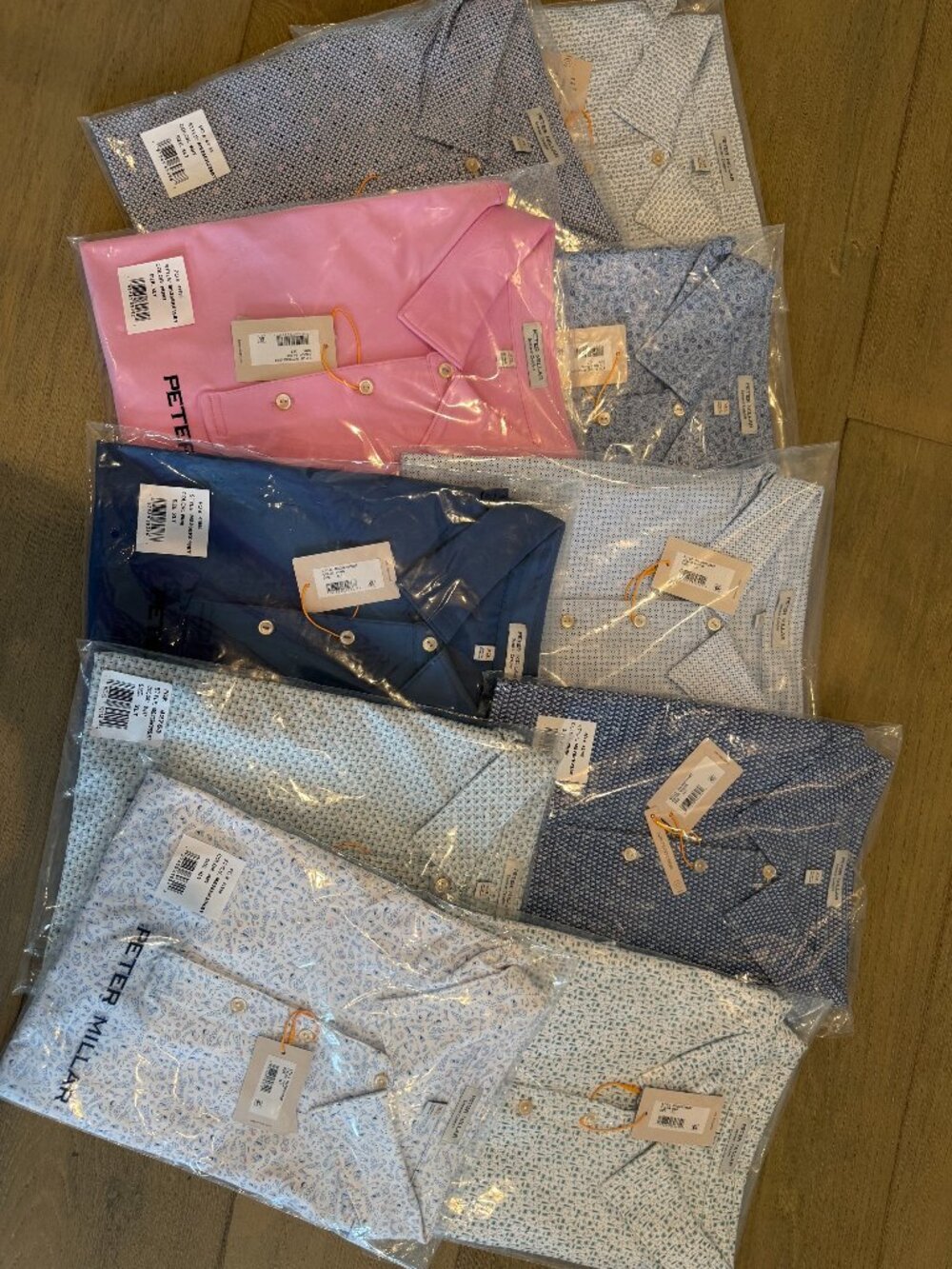 Peter Millar Brand New Golf Shirts (10)